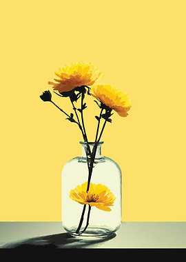 Still Life Flower and Vase