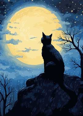 Black Cat Moon