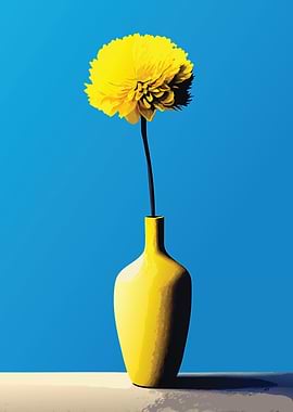 Still Life Flower and Vase