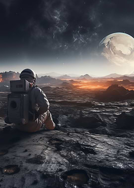 View from the moon 1