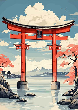 Anime Torii Gate