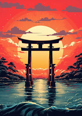 Japanese Torii Gate