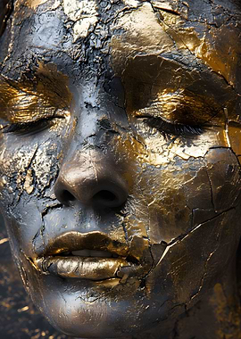 Surreal Woman Shattered