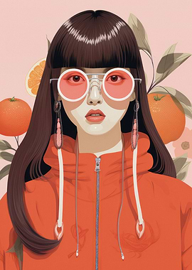 Shaded Citrus Serenity