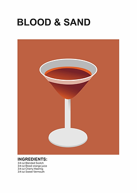 blood and sand cocktail