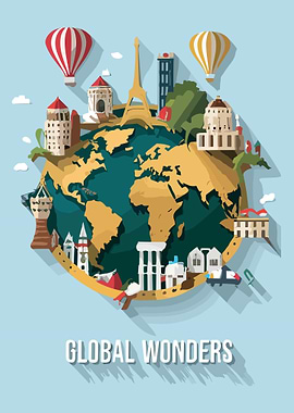 Wonders of the World Art