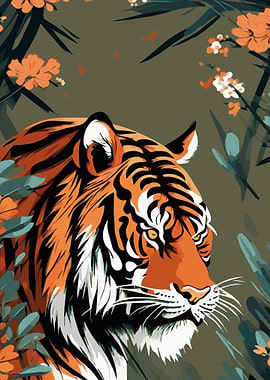 Tiger Chinese Art 2