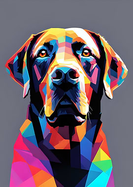 Labrador Retriever Pop Art