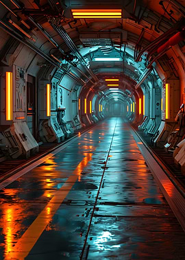 Spaceship Corridor