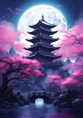 Japanese Torii Temple