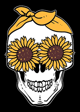 Halloween Sunflower Hallow