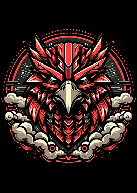 eagle head logo