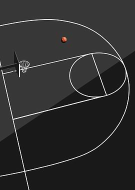 Court basketball