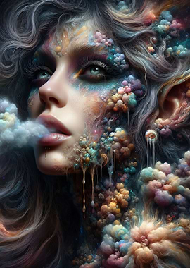 Cosmic Fairy Portrait