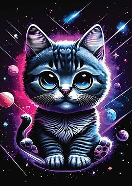 Cute Space Cats