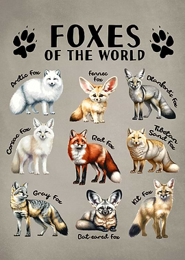 Foxes of the World Fox