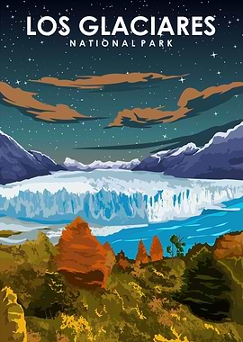 Los Glaciares at Night
