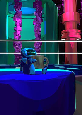 Little Robot and Tea