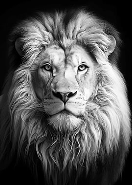 Bnw Cool Lion