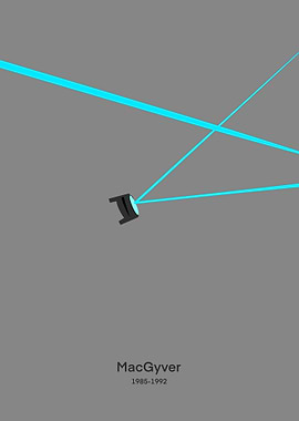 MacGyver minimalist art