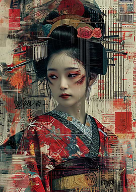 Japanese Oiran VIII