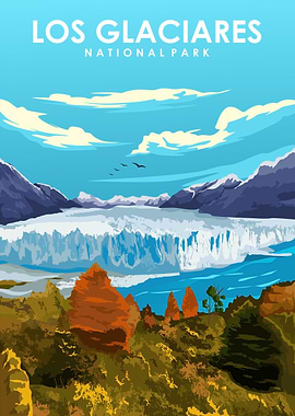 Los Glaciares Nature Art