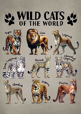 Wild Cats of the World