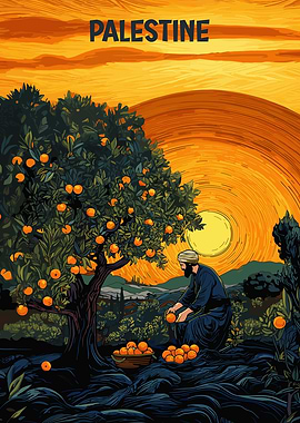 Orange Picking Palestine