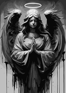 Angel Dark Wings