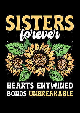 Sisters Forever Hearts
