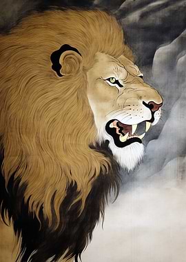 African Lion Stalking