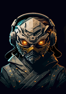 Mask Ninja gaming Headset