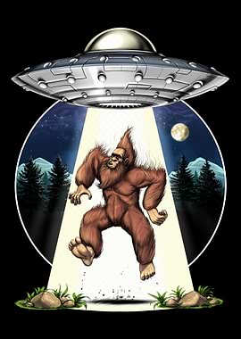 Bigfoot Alien Abduction