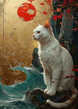 Cat with Sun