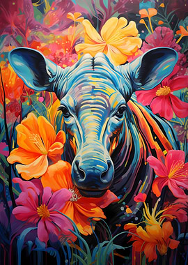 Colorful Wildlife Safari