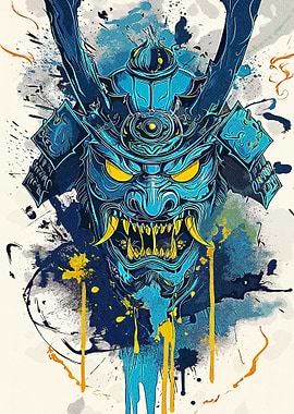 Oni Mask paint