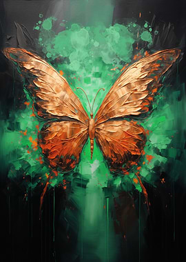 Golden Royal Butterfly