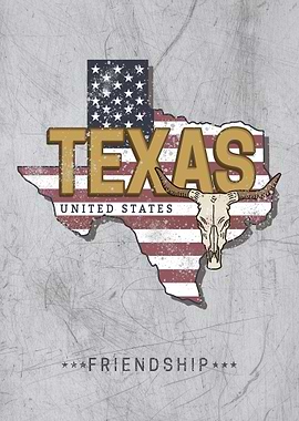 Texas Map United States