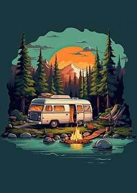 the mountain campfire