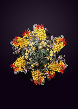 Aronia Thorn Floral Wreath