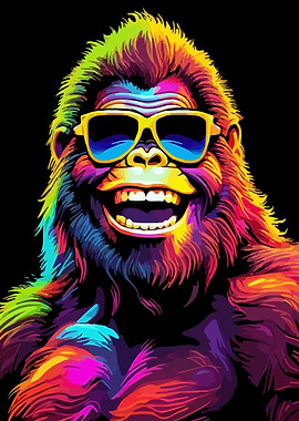 Funny Bigfoot Sasquatch