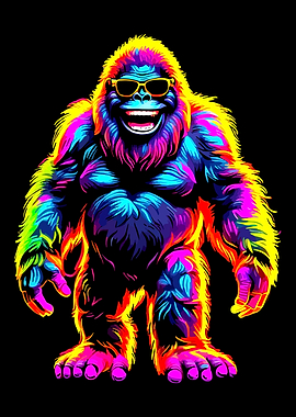 Funny Bigfoot Sasquatch