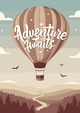 Adventure Awaits Balloon