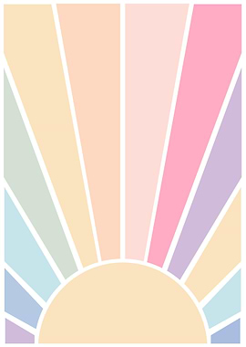 Aesthetic Pastel Sun