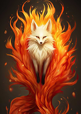 kitsune fox animal