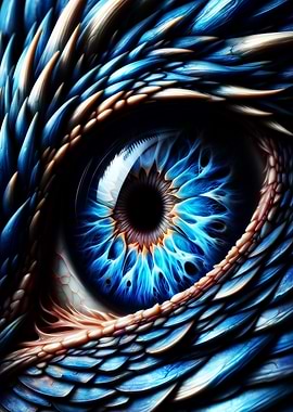 Blue Dragon Eye