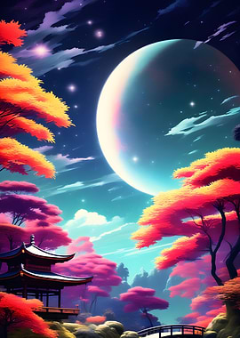 Japanese Garden Night