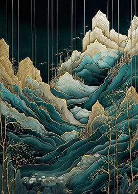 Surreal Mythical Landscape