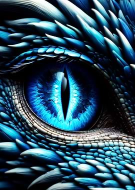 Blue Dragon Eye