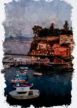 Coast of Sorrento Italy